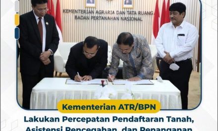 Kementerian ATR/BPN Lakukan Percepatan Pendaftaran Tanah, Asistensi Pencegahan, dan Penanganan Permasalahan Aset HKBP