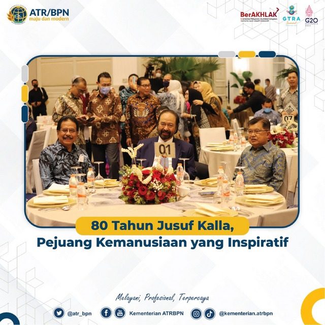 80 Tahun Jusuf Kalla, Pejuang Kemanusiaan yang Inspiratif