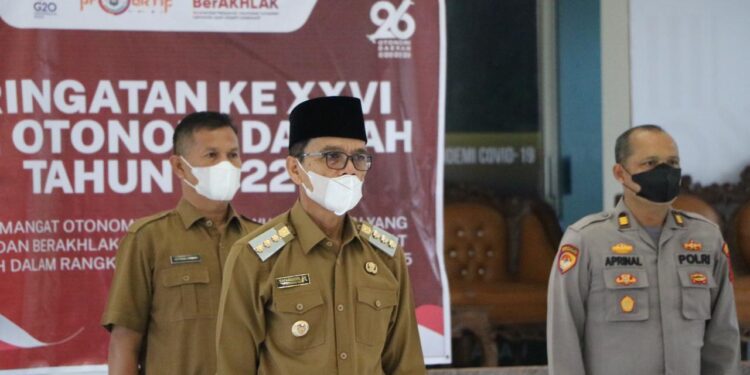 Pemkab Liko Ikuti Peringatan Hari Otonomi Daerah Ke XXVI