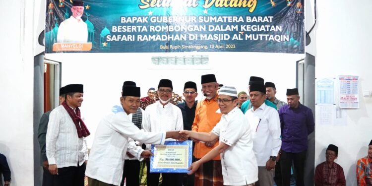 Pemprov Sumbar Kucurkan 82.8 Milyar, Bupati Safaruddin “Alhamdulillah”