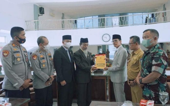 Nota LPP APBD 2021 Disampaikan Bupati Safaruddin