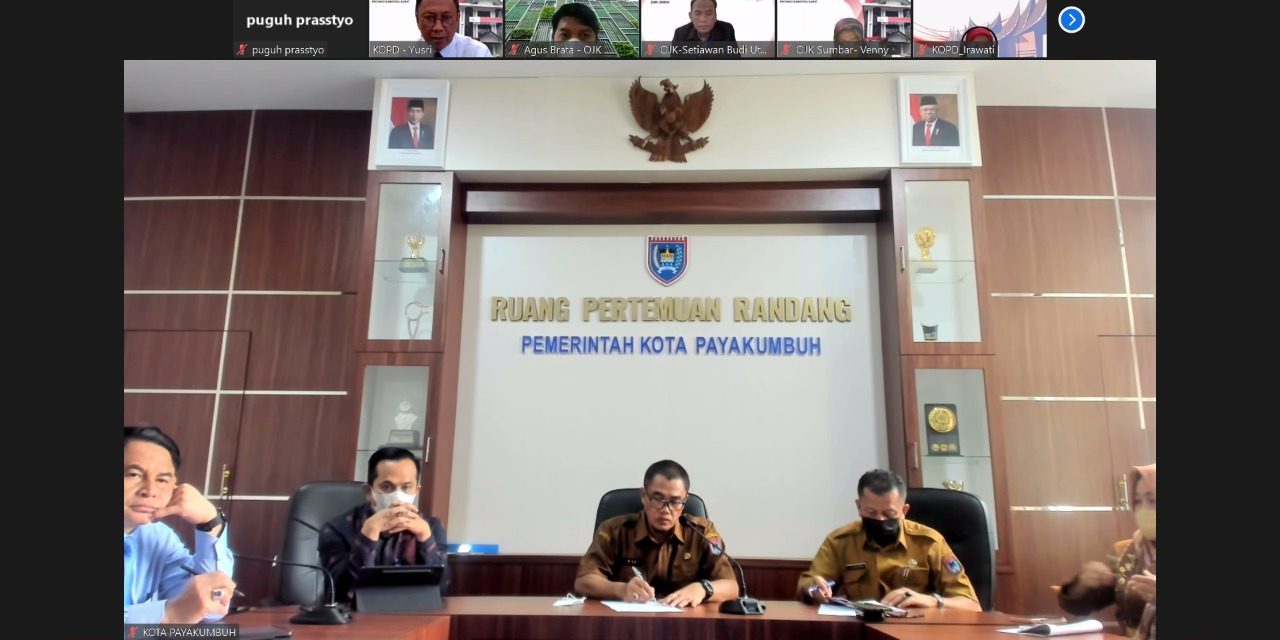 Sekda Rida Pimpin Rapat Persiapan Gernas BBI tahun 2022