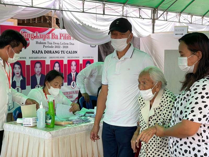 Kemendagri Pantau Pilkades Serentak di Kabupaten Minahasa