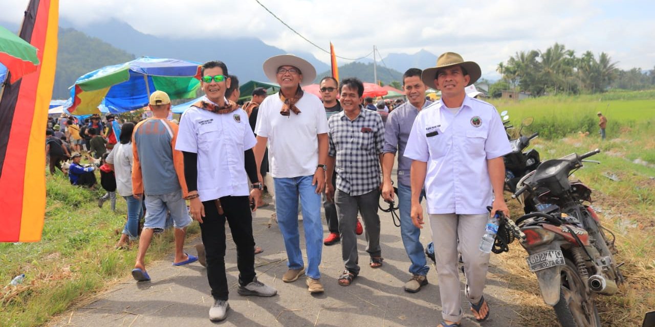 Buka Alek Buru Nagari Taram, Ketua PORBBI Sumbar Riza Falepi : Menjaga Budaya, Tingkatkan Ekonomi Dan Pariwisata