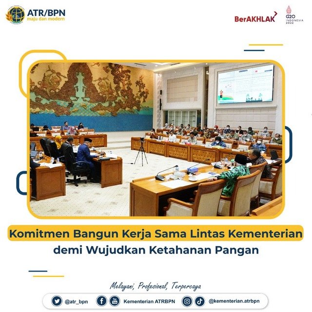 Komitmen Bangun Kerja Sama Lintas Kementerian demi Wujudkan Ketahanan Pangan