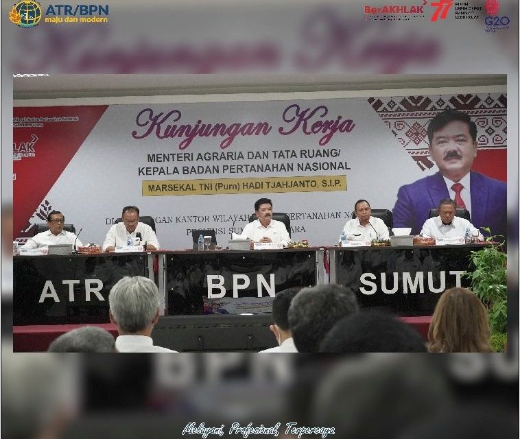 Strategi Menteri ATR/Kepala BPN dalam Mempercepat Pendaftaran Tanah dan Penyelesaian Konflik Pertanahan