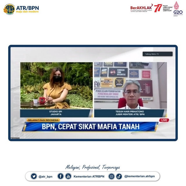 Gerak Cepat Kementerian ATR/BPN Menuntaskan Persoalan Pertanahan