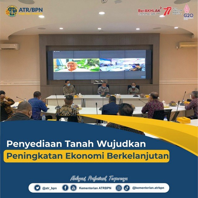 Penyediaan Tanah Wujudkan Peningkatan Ekonomi Berkelanjutan