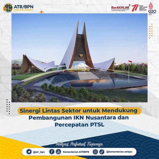 Sinergi Lintas Sektor untuk Mendukung Pembangunan IKN Nusantara dan Percepatan PTSL