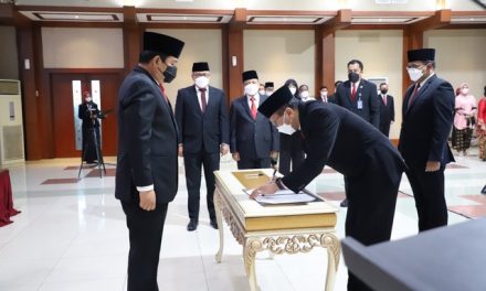 Menteri ATR/Kepala BPN Lantik Dirjen Tata Ruang dan Dirjen SPPR