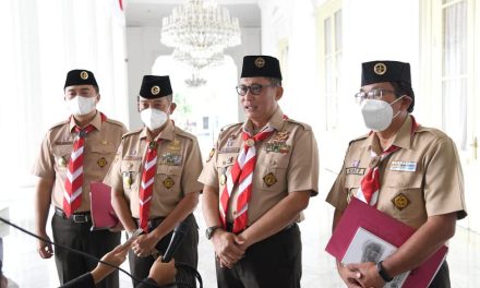 Presiden Jokowi Terima Kunjungan Kwarnas Gerakan Pramuka