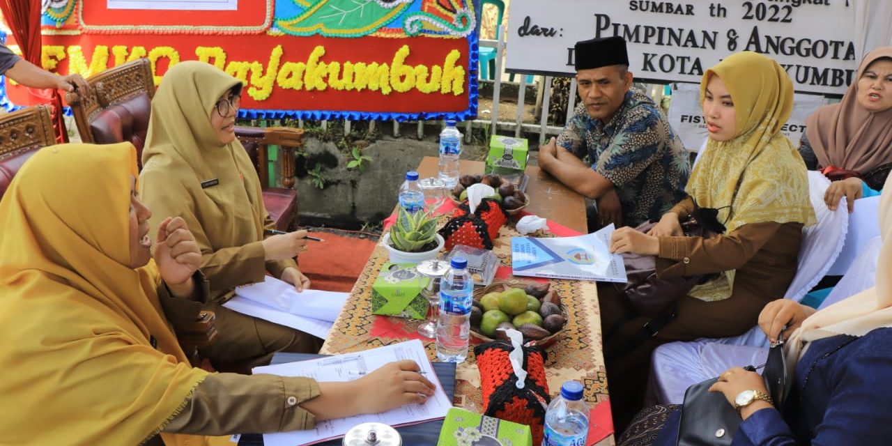 Kelurahan Disambangi Tim Penilai LPM Berprestasi Tingkat Provinsi Sumatera Barat