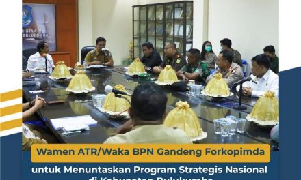 Wamen ATR/Waka BPN Gandeng Forkopimda untuk Menuntaskan Program Strategis Nasional di Kabupaten Bulukumba