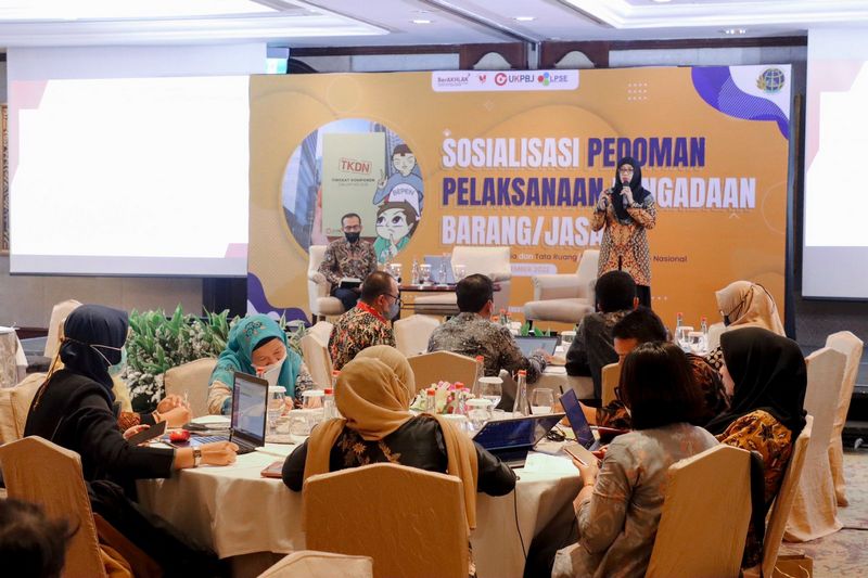 Kementerian ATR/BPN Gelar Sosialisasi Pedoman Pelaksanaan Pengadaan Barang/Jasa untuk Tingkatkan Belanja Produk Dalam Negeri