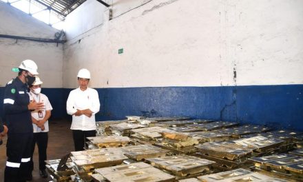 Tinjau Smelter Baru PT Timah, Presiden: Bukti Keseriusan Kita dalam Hilirisasi