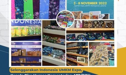 Selenggarakan Indonesia UMKM Expo, Kepala Biro Humas Kementerian ATR/BPN Ajak Masyarakat Naikan Pamor Produk UMKM