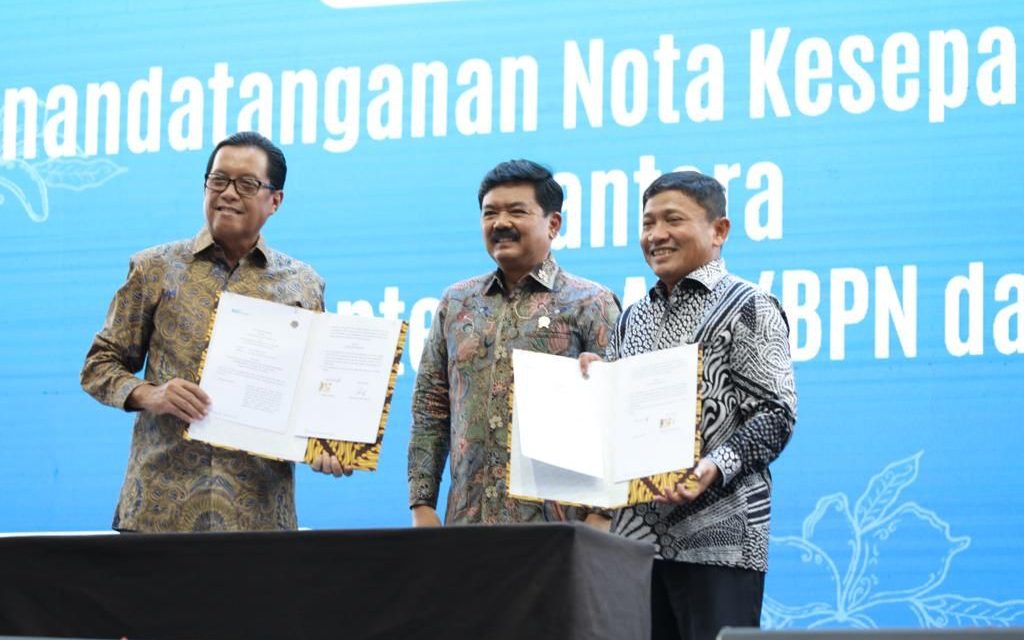 Implementasi Penataan Akses Reforma Agraria, Menteri ATR/Kepala BPN Buka Indonesia UMKM Expo “Naik Pamor”