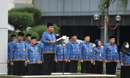 Sekjen Kemendagri Pimpin Upacara Peringatan Hari Pahlawan