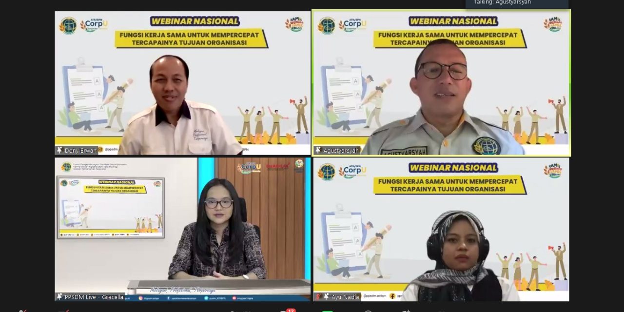 Terapkan Prinsip Penyelenggaraan Kerja Sama untuk Mempercepat Program Strategis Kementerian ATR/BPN