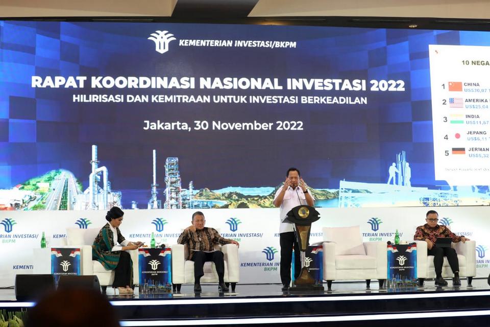 Jadi Pembicara Rakornas Investasi, Mendagri Minta Pemda Tak Persulit Investor