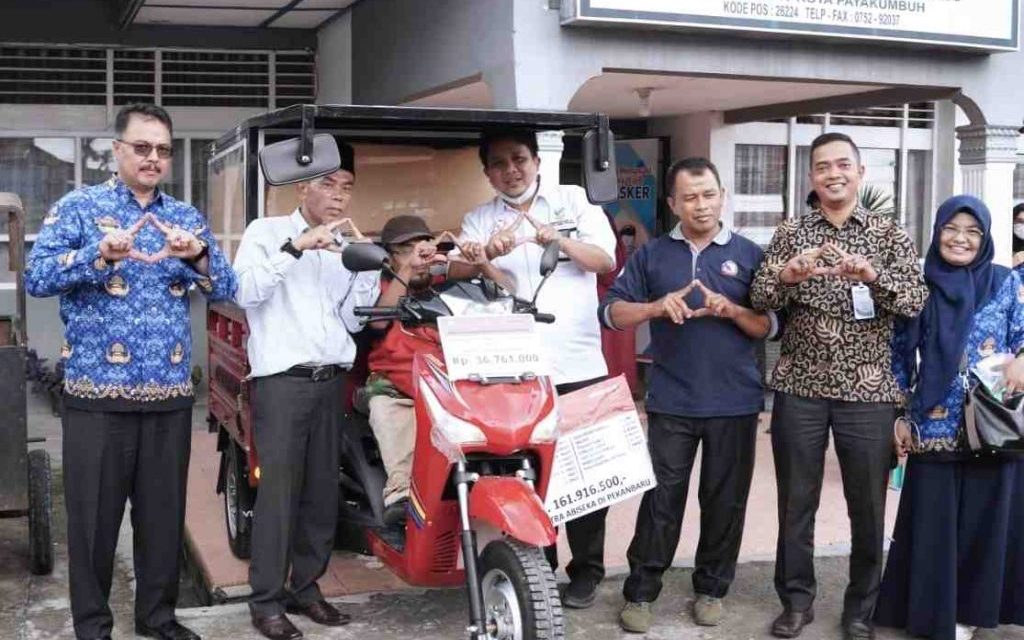 55 Paket Bantuan Atensi Disalurkan Pemkab Lima Puluh Kota