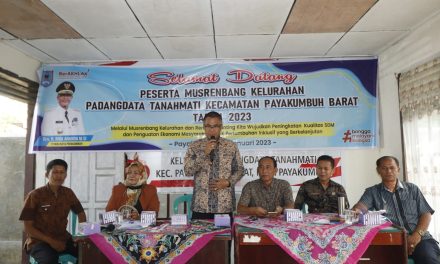 Wako Rida Turun Ikut Musrenbang Kelurahan Di PDTM