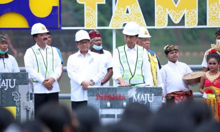 Presiden Jokowi Resmikan Bendungan Danu Kerthi di Kabupaten Buleleng