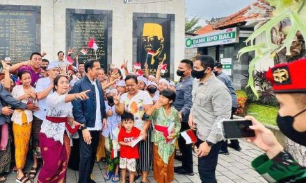 Presiden Singgah ke Taman Bung Karno Sebelum ke Bendungan Danu Kerthi Buleleng