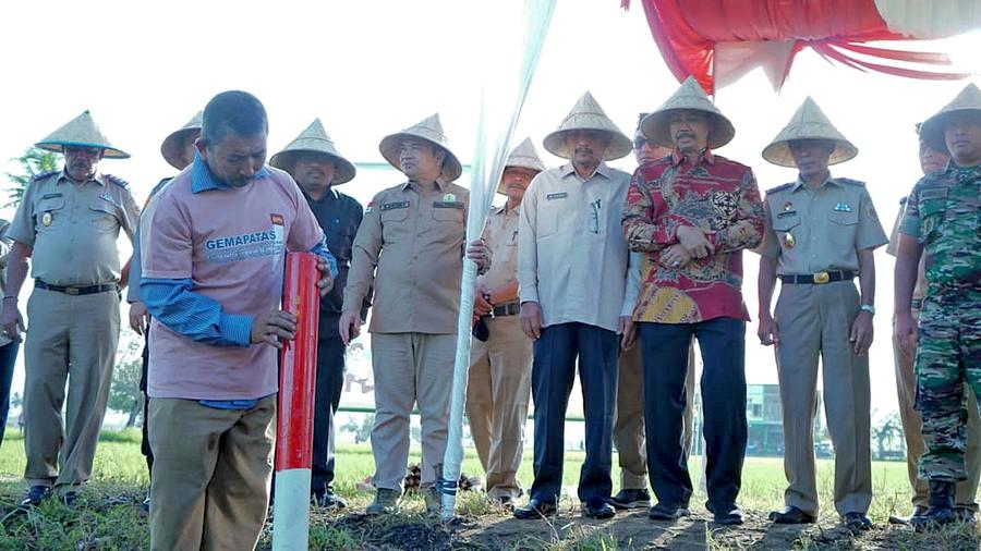 10.077 Patok Tanah Dipasang di Serambi Makkah