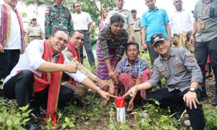 Merawat Kedaulatan NKRI Melalui Pemasangan Tanda Batas Bidang Tanah