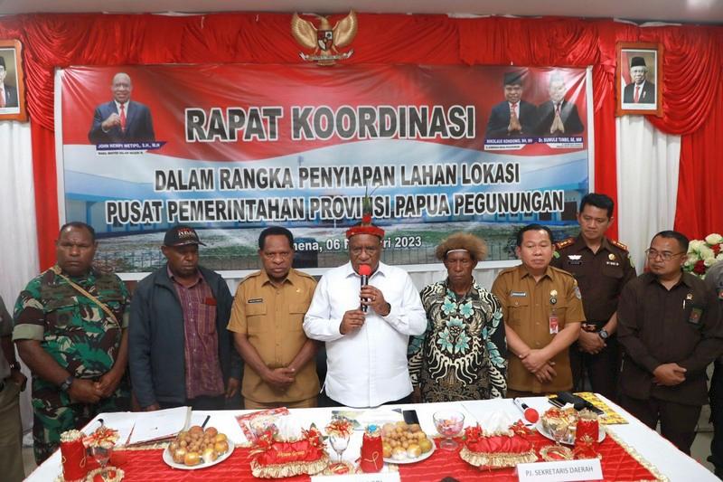 Kemendagri Selesaikan Penyediaan Lahan Lokasi Pembangunan Pusat Pemerintahan Provinsi Papua Pegunungan