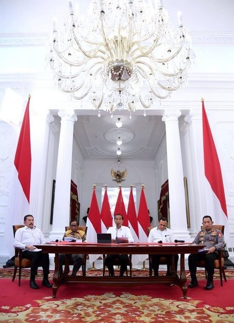 Presiden Jokowi Tegaskan Komitmen Pemerintah Berantas Korupsi Tak Pernah Surut