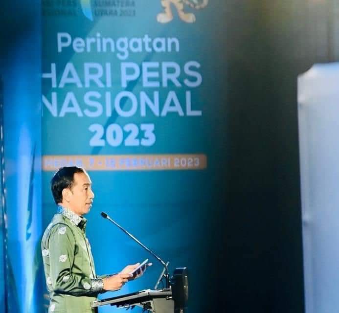 Presiden Jokowi Hadiri Puncak Peringatan Hari Pers Nasional 2023