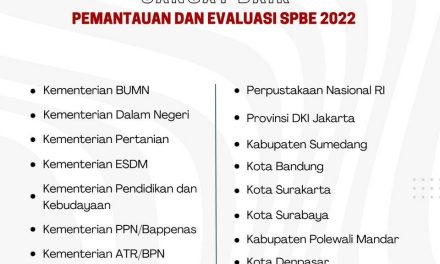 16 Instansi Pemerintah Berpredikat Sangat Baik Tauval SPBE 2022