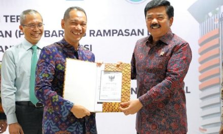 Kementerian ATR/BPN Terima Barang Rampasan Negara Berupa Sebidang Tanah dan Bangunan dari KPK RI