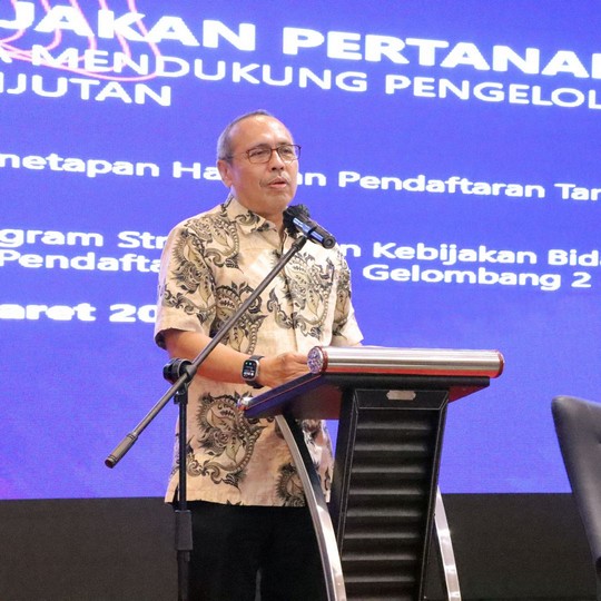 PTSL Jadi Penggerak Perekonomian Bangsa