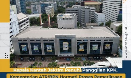 Kepala Kantah Jaktim Penuhi Panggilan KPK, Kementerian ATR/BPN Hormati Proses Pemeriksaan yang Berlangsung