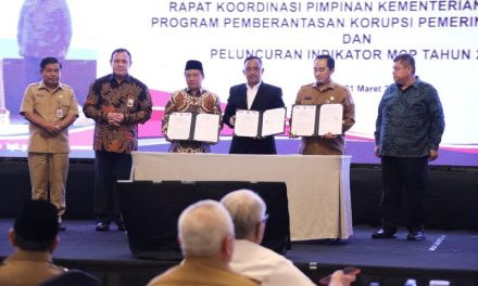 Peluncuran Indikator MCP Tahun 2023, Kemendagri Minta Pemda Kedepankan Prinsip Kehati-Hatian