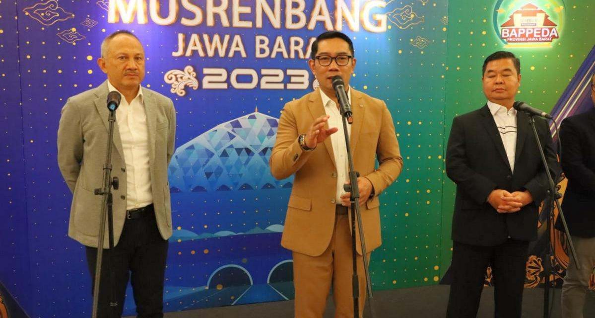 Musrenbang 2023 Pemprov Jabar, Kemendagri Apresiasi Berbagai Capaian