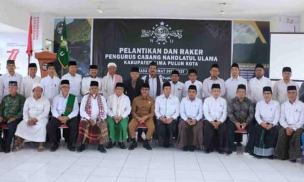 Pengurus NU Lima Puluh Kota Periode 2022-2027 Dilantik, Ini Pesan Bupati Safaruddin