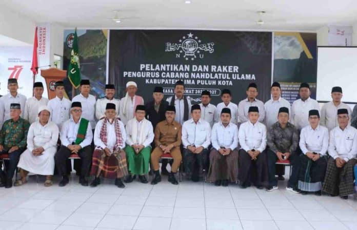 Pengurus NU Lima Puluh Kota Periode 2022-2027 Dilantik, Ini Pesan Bupati Safaruddin