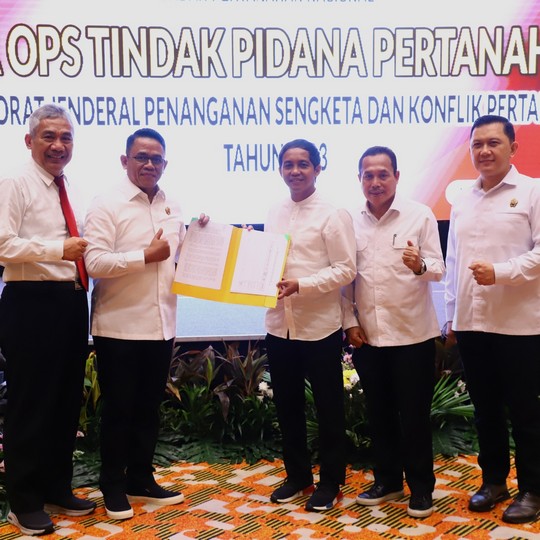 Kementerian ATR/BPN Terus Persempit Ruang Gerak Mafia Tanah