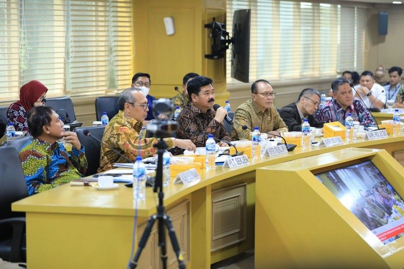 Rapat Kerja Bersama Komite I DPD RI, Menteri ATR/Kepala BPN Sampaikan Capaian Kinerja Penataan Ruang di Daerah