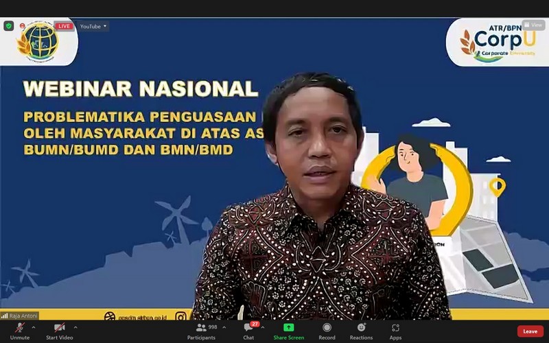 Upaya Pemerintah Mengurai Permasalahan Aset Tanah Negara Melalui GTRA