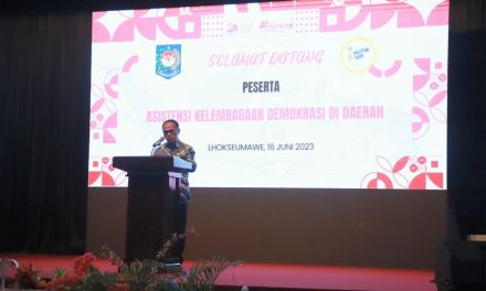 Kemendagri Ajak Masyarakat Lhokseumawe Bergotong Royong Sukseskan Pemilu Serentak 2024