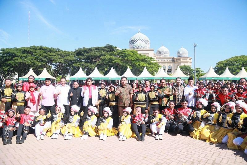 Kemendagri Canangkan Pembagian Bendera Merah Putih Tahun 2023 di Kota Lhokseumawe