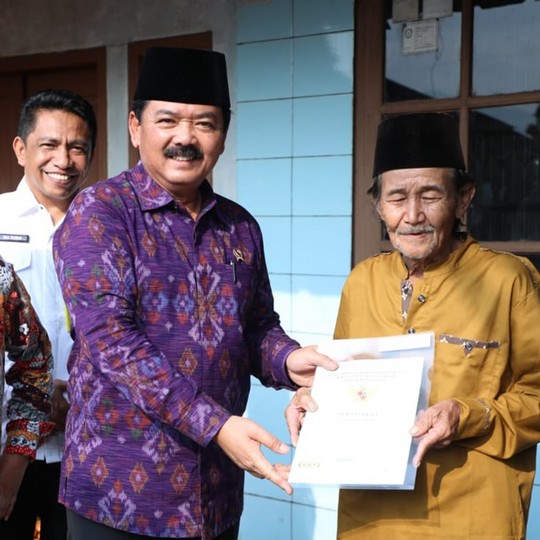 Menteri ATR/Kepala BPN: Kami Bersyukur Bupati Garut Bebaskan BPHTB Nol Rupiah