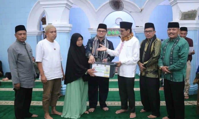 TSR I Kunjungi Masjid Baitul Kiramah Taram, Masyarakat Apresiasi Pembangunan Infrastruktur