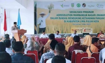 Bupati Safaruddin Buka Sosialisasi Program Agrosolution