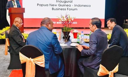 Presiden Jokowi Hadiri Forum Bisnis Pertama Indonesia-Papua Nugini